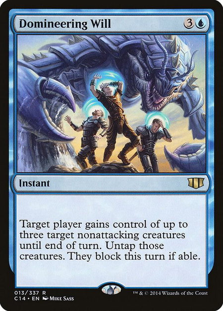 Domineering Will - Commander 2014 Magic: The Gathering trading card