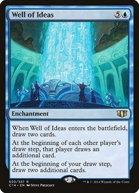 Well of Ideas - Commander 2014 (C14) #20 - Rare Magic: The Gathering Trading Card
