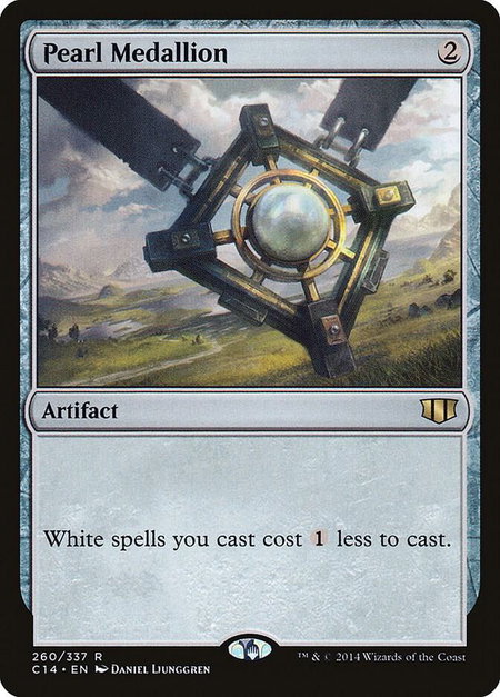 Pearl Medallion - Commander 2014 Magic: The Gathering trading card