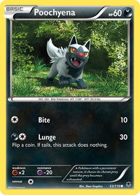 Poochyena - XY - Phantom Forces (PHF) #53/119 - Common Pokémon Trading Card