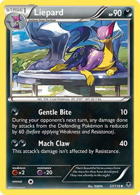 Liepard - XY - Phantom Forces (PHF) #57/119 - Uncommon Pokémon Trading Card