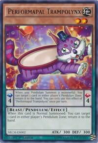 Performapal Trampolynx - The New Challengers (NECH) #NECH-EN002 - Rare YuGiOh Trading Card