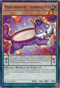 Performapal Trampolynx - The New Challengers YuGiOh trading card