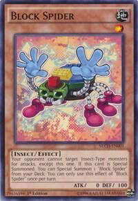 Block Spider - The New Challengers (NECH) #NECH-EN003 - Common / Short Print YuGiOh Trading Card