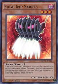 Edge Imp Sabres - The New Challengers (NECH) #NECH-EN014 - Super Rare YuGiOh Trading Card