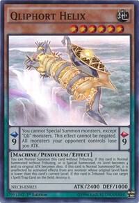 Qliphort Helix - The New Challengers YuGiOh trading card