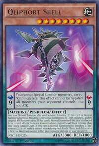 Qliphort Shell - The New Challengers (NECH) #NECH-EN025 - Rare YuGiOh Trading Card