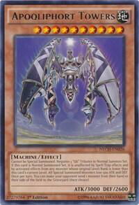 Apoqliphort Towers - The New Challengers (NECH) #NECH-EN026 - Rare YuGiOh Trading Card