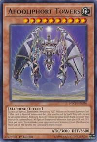 Apoqliphort Towers - The New Challengers YuGiOh trading card