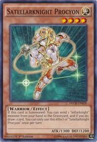 Satellarknight Procyon - The New Challengers (NECH) #NECH-EN028 - Common / Short Print YuGiOh Trading Card
