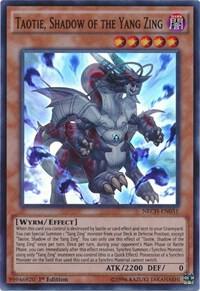 Taotie, Shadow of the Yang Zing - The New Challengers YuGiOh trading card