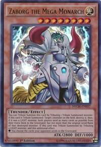 Zaborg the Mega Monarch - The New Challengers (NECH) #NECH-EN037 - Ultra Rare YuGiOh Trading Card