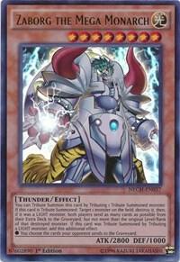 Zaborg the Mega Monarch - The New Challengers YuGiOh trading card
