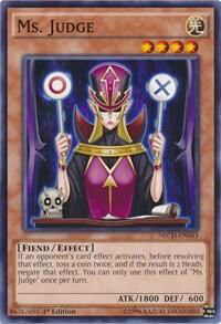Ms. Judge - The New Challengers (NECH) #NECH-EN043 - Common / Short Print YuGiOh Trading Card
