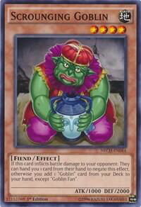 Scrounging Goblin - The New Challengers (NECH) #NECH-EN044 - Common / Short Print YuGiOh Trading Card