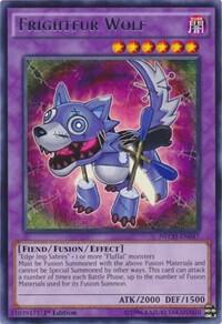 Frightfur Wolf trading card from The New Challengers Frightfur Wolf - The New Challengers YuGiOh trading card