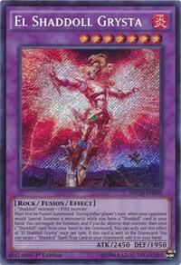 El Shaddoll Grysta - The New Challengers (NECH) #NECH-EN048 - Secret Rare YuGiOh Trading Card
