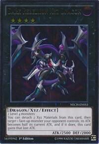 Dark Rebellion Xyz Dragon (UTR) - The New Challengers (NECH) #NECH-EN053 - Ultimate Rare YuGiOh Trading Card