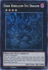 Dark Rebellion Xyz Dragon (Ghost Rare) - The New Challengers YuGiOh trading card