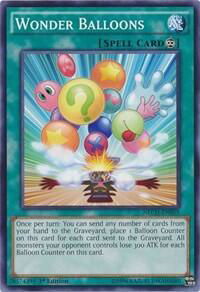 Wonder Balloons - The New Challengers (NECH) #NECH-EN055 - Common / Short Print YuGiOh Trading Card