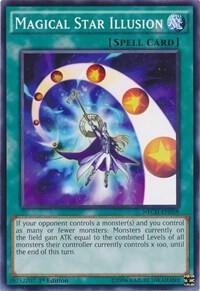 Magical Star Illusion trading card from The New Challengers Magical Star Illusion - The New Challengers YuGiOh trading card