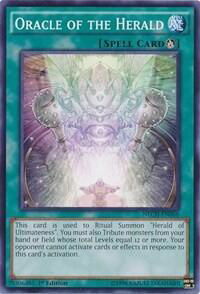 Oracle of the Herald - The New Challengers (NECH) #NECH-EN066 - Common / Short Print YuGiOh Trading Card