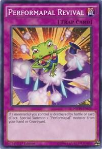 Performapal Revival trading card from The New Challengers Performapal Revival - The New Challengers YuGiOh trading card