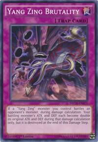 Yang Zing Brutality - The New Challengers (NECH) #NECH-EN075 - Common / Short Print YuGiOh Trading Card