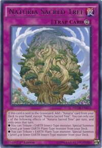 Naturia Sacred Tree - The New Challengers (NECH) #NECH-EN076 - Rare YuGiOh Trading Card