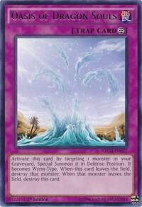 Oasis of Dragon Souls - The New Challengers YuGiOh trading card