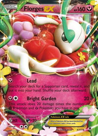 Florges EX - XY - Phantom Forces (PHF) #67/119 - Ultra Rare Pokémon Trading Card