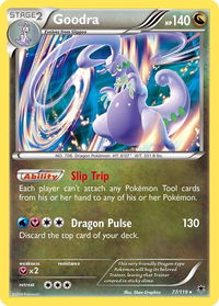 Goodra - XY - Phantom Forces (PHF) #77/119 - Holo Rare Pokémon Trading Card