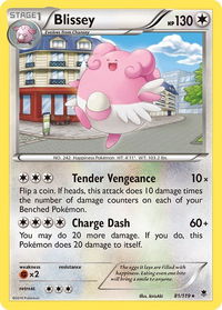 Blissey - XY - Phantom Forces (PHF) #81/119 - Rare Pokémon Trading Card