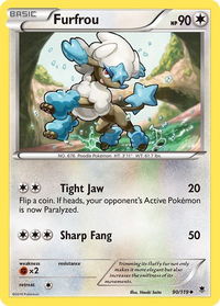 Furfrou - XY - Phantom Forces (PHF) #90/119 - Uncommon Pokémon Trading Card