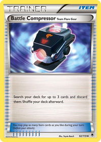 Battle Compressor - XY - Phantom Forces (PHF) #92/119 - Uncommon Pokémon Trading Card