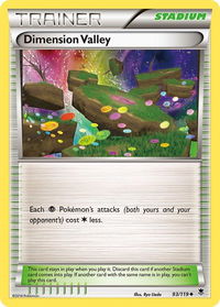 Dimension Valley - XY - Phantom Forces (PHF) #93/119 - Uncommon Pokémon Trading Card