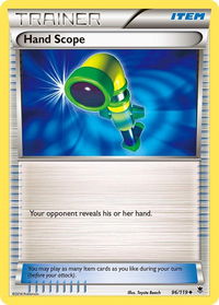 Hand Scope - XY - Phantom Forces (PHF) #96/119 - Uncommon Pokémon Trading Card