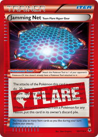 Jamming Net - XY - Phantom Forces (PHF) #98/119 - Holo Rare Pokémon Trading Card