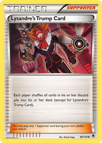 Lysandre's Trump Card - XY - Phantom Forces (PHF) #99/119 - Uncommon Pokémon Trading Card