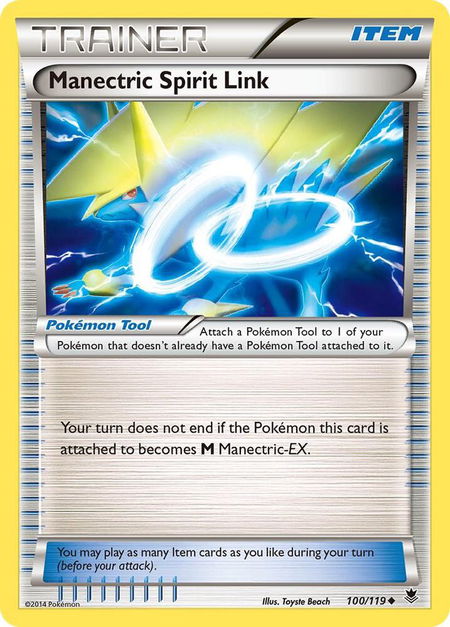 Manectric Spirit Link - XY - Phantom Forces Pokémon trading card