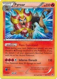 Pyroar - 12/119 (XY Phantom Forces) - Deck Exclusives Pokémon trading card