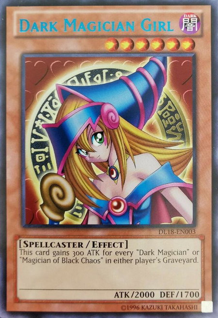 Dark Magician Girl (Blue) - Duelist League Promo YuGiOh trading card