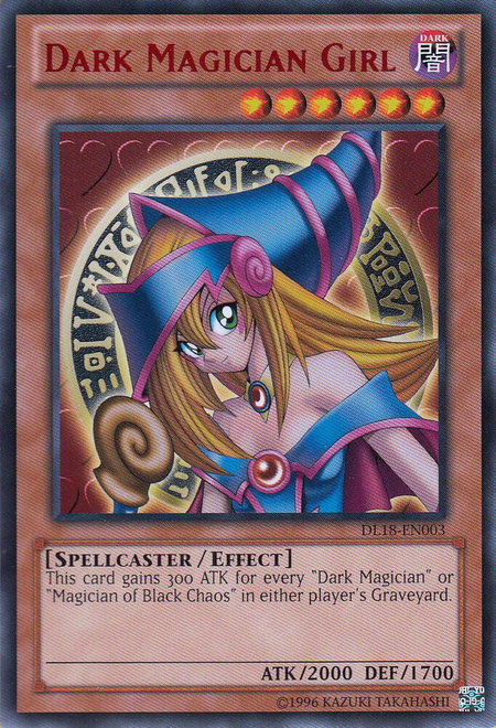 Dark Magician Girl (Red) - Duelist League Promo YuGiOh trading card