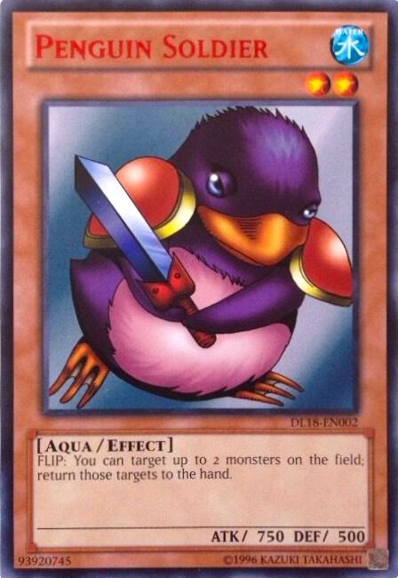 Penguin Soldier (Red - DL18) - Duelist League Promo YuGiOh trading card