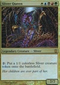 Sliver Queen (Commander's Arsenal) - Oversize Cards (OVER) #9 - Rare Magic: The Gathering Trading Card