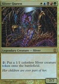 Sliver Queen (Commander's Arsenal) - Oversize Cards (OVER) #9 - Rare Magic: The Gathering Trading Card