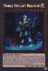 Noble Knight Bedwyr - Noble Knights of the Round Table Box Set YuGiOh trading card