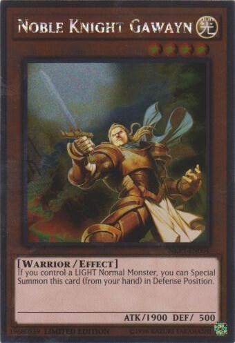 Noble Knight Gawayn - Noble Knights of the Round Table Box Set YuGiOh trading card