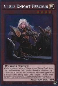 Noble Knight Peredur - Noble Knights of the Round Table Box Set YuGiOh trading card