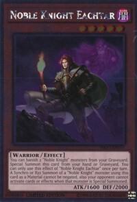 Noble Knight Eachtar - Noble Knights of the Round Table Box Set YuGiOh trading card